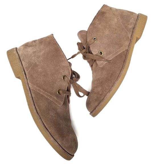 women's chukka boots suede